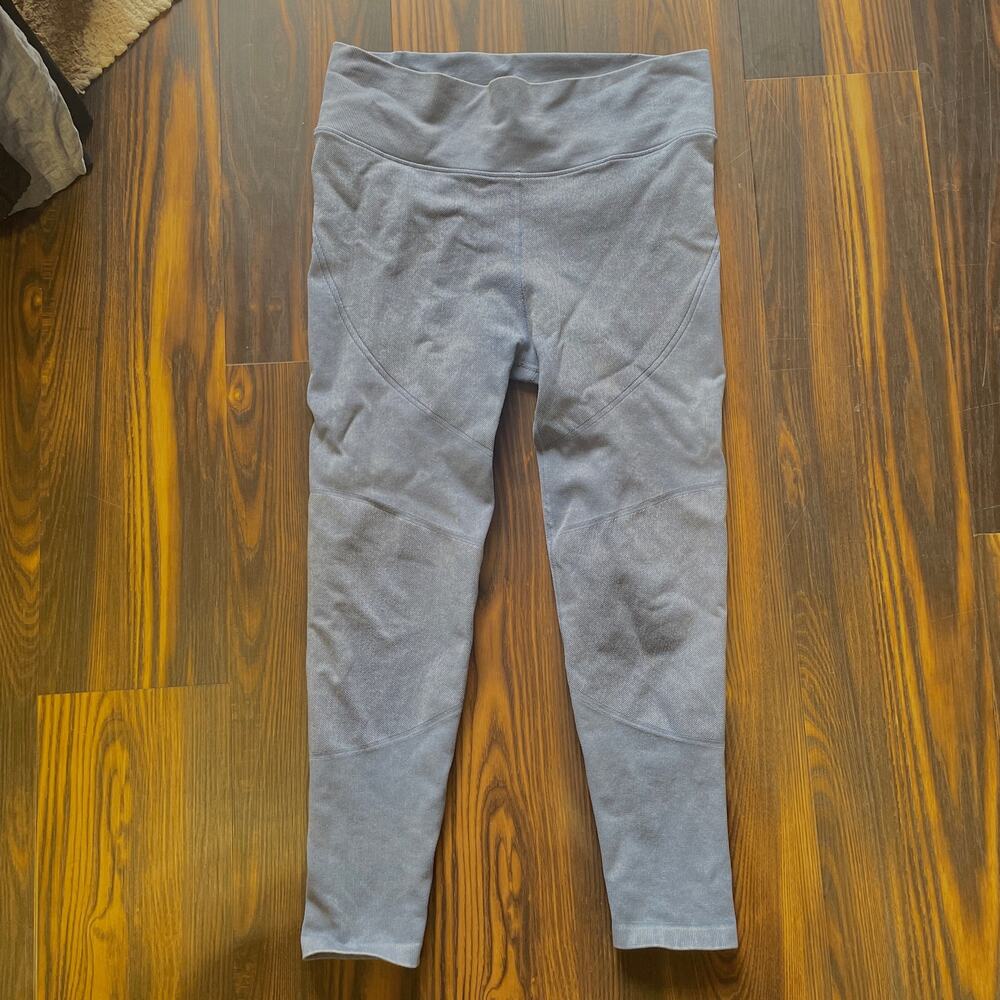 Aerie Offline Light Blue Compression High Rise Seamed Leggings XL